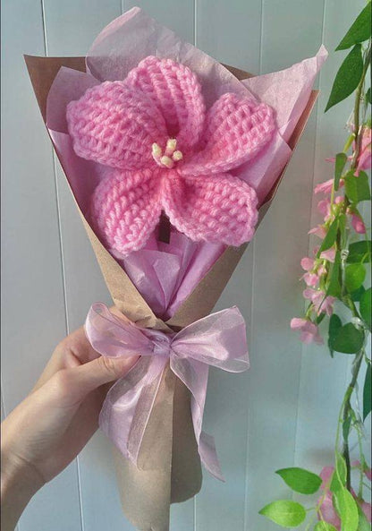 Handmade Crochet Flower Bouquet – Unique Romantic Gift That Lasts Forever