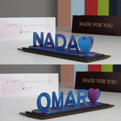 Graduation Love Gift in 3D – Custom Name & Year for Your Person