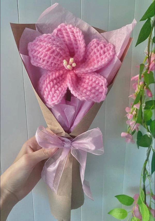 Handmade Crochet Flower Bouquet – Unique Romantic Gift That Lasts Forever